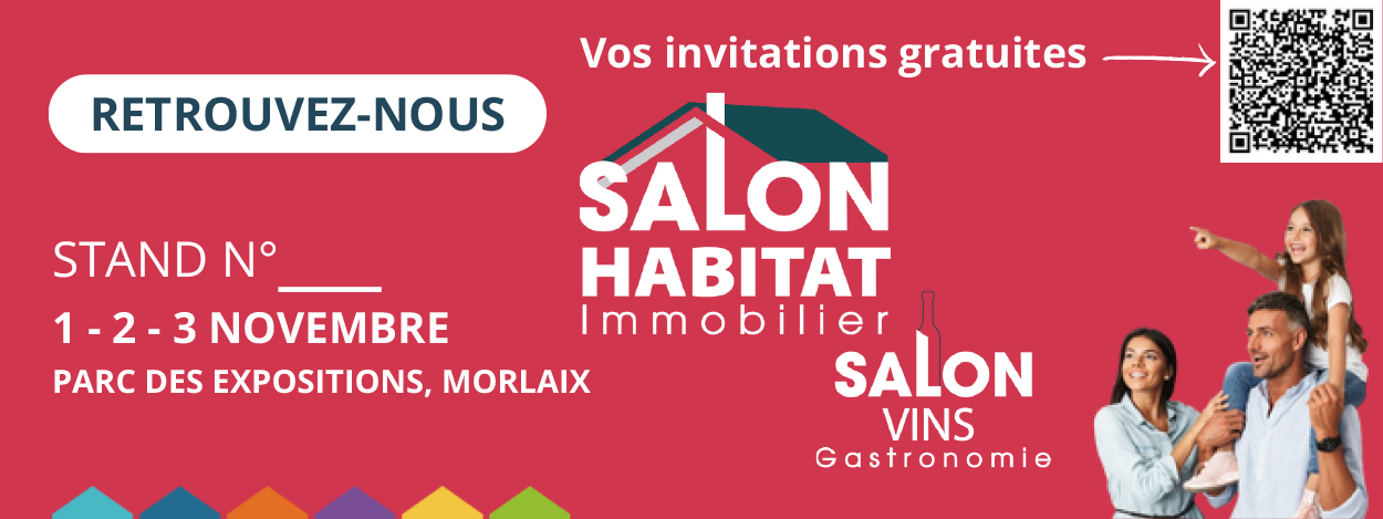 Bandeau pour le Salon de l'Habitat à Morlaix 2025