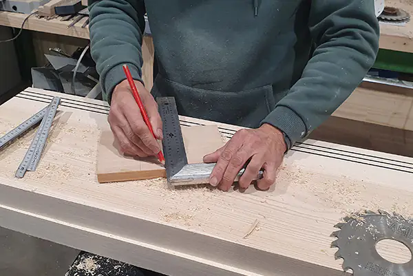 Mesure du bois par L'Atelier de Chris