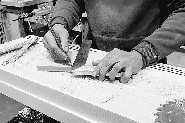 Mesure du bois par L'Atelier de Chris