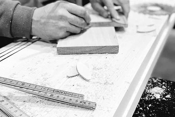 Mesure du bois par L'Atelier de Chris